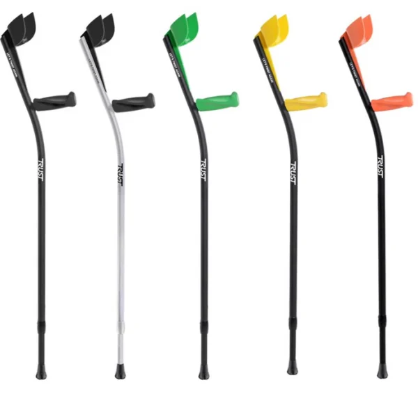 Lets Twist Again Crutches - Pair - 5 Colours Available
