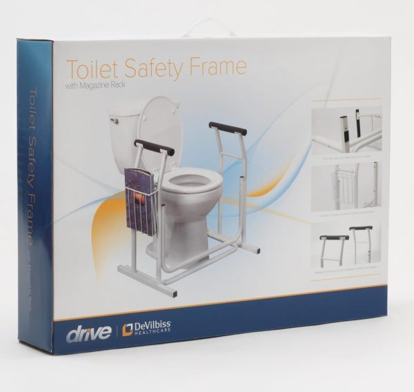 Toilet Frame with Magazine Rack - Image 2