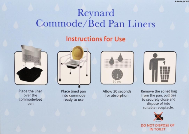 Commode Liner - Pack of 20 - Image 3