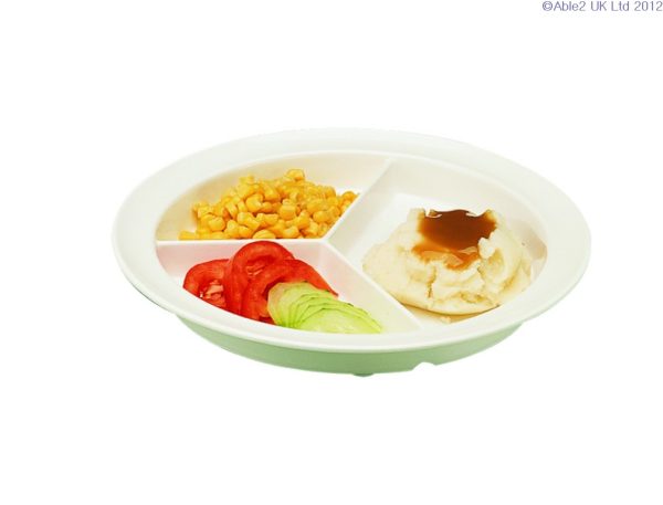 GripWare Partitioned Scoop Dish