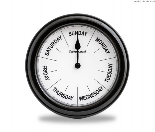 Dementia & Alzheimer's Day of the Week Wall Clock