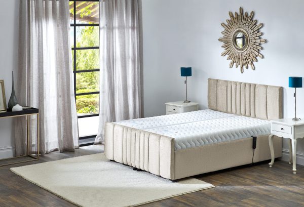 Supreme Adjustable Bed Twin Mayfair Headboard and Footend - 10 Colour Options - Image 12