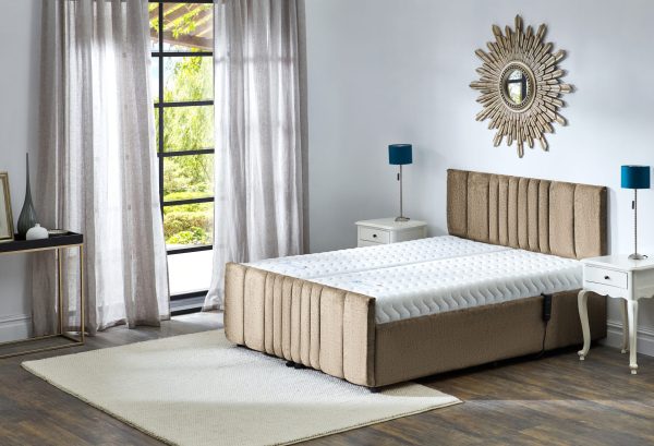 Supreme Adjustable Bed Twin Mayfair Headboard and Footend - 10 Colour Options - Image 10