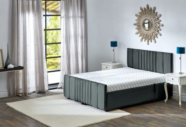 Supreme Adjustable Bed Twin Mayfair Headboard and Footend - 10 Colour Options - Image 8