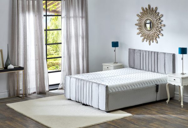 Supreme Adjustable Bed Twin Mayfair Headboard and Footend - 10 Colour Options - Image 6