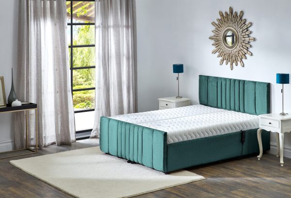 Supreme Adjustable Bed Twin Mayfair Headboard and Footend - 10 Colour Options