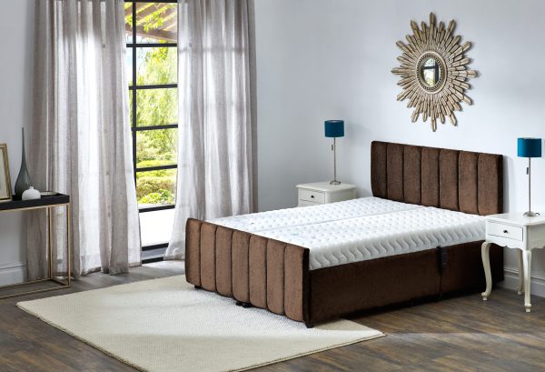 Supreme Adjustable Bed Twin Oxford Headboard and Foot End - 10 Colour Options - Image 12