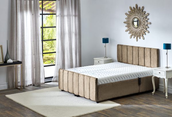 Supreme Adjustable Bed Twin Oxford Headboard and Foot End - 10 Colour Options - Image 8