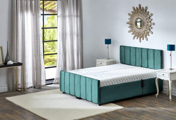 Supreme Adjustable Bed Twin Oxford Headboard and Foot End - 10 Colour Options - Image 6