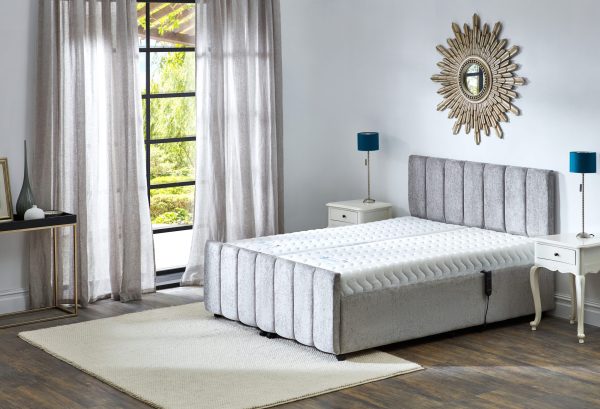 Supreme Adjustable Bed Twin Oxford Headboard and Foot End - 10 Colour Options - Image 10